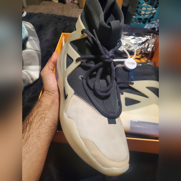 Nike Air Fear of God 1 The Question 2020 Sz 11 NWB - Picture 8 of 16